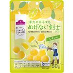 トップバリュ トキメクおやつ部 めげない剣士グミ レモン味 50g