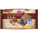 トップバリュ ざっくりライトミール ブランサンド カカオ味 4枚