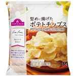 トップバリュ フリーフロム 堅めに揚げたポテトチップス 55g