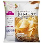 トップバリュ フリーフロム 塩だけポテトチップス 60g