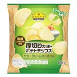 トップバリュベストプライス 厚切りカットポテトチップス サワークリームオニオン味 65g