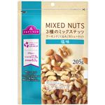 トップバリュ 木の実3種ミックス 205g