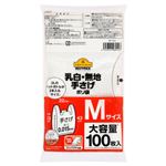 トップバリュ ベストプライス手さげポリ袋M 100枚