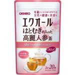 オリヒロ エクオールはとむぎの入った高麗人参茶 20袋