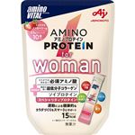 味の素 アミノバイタル アミノプロテイン for woman ストロベリー味 10本