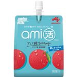 味の素 「アミノバイタルami活」ゼリードリンク朝のライチ味 180g