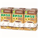 マルサン まめぴよ ココア味 3連 125ml×3本