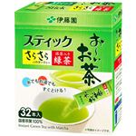 伊藤園 おーいお茶さらさら抹茶入り緑茶スティック 0.8g×32本
