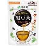 伊藤園 さらさらとける おいしく大豆イソフラボン 黒豆茶 32g
