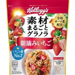 日本ケロッグ 素材まるごとグラノラ朝摘みいちご 430g