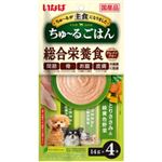 【ペット用】いなばペットフード いなば ちゅ～るごはん とりささみ＆緑黄色野菜 14g×4本