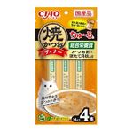 【ペット用】いなばペットフード CIAO 焼かつおディナーちゅ～る かつお節・ほたて貝柱入り 14g×4本
