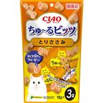 【ペット用】いなばペットフード CIAO ちゅ～るビッツ とりささみ 12g×3袋