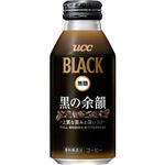 UCC上島珈琲 BLACK 無糖 黒の余韻 375g
