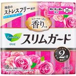 花王 ロリエ スリムガード スイートローズの香り 特に多い昼用（羽つき）18コ入