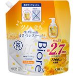 【泡タイプ】花王 ビオレu ザ ボディ 泡タイプ 金木犀の香り つめかえ用 1200ml