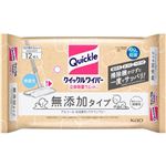 花王 クイックルワイパー 立体吸着ウエットシート 無添加タイプ 12枚入