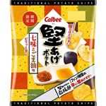 カルビー 堅あげポテト 七味とごま油味 60g