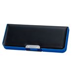 クツワ 筆箱 クラリーノ ピッタントン コンパクト ブラック 両面