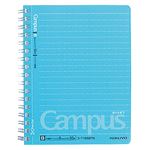 コクヨ キャンパスツインリング（ドット罫）（カットオフ）B罫50枚 A6