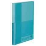 コクヨ クリヤーブックグラッセル 40枚（水色）A4‐Sサイズ