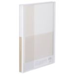 コクヨ クリヤーブックグラッセル 40枚（白）A4‐Sサイズ