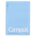 コクヨ キャンパスソフトリングドット50枚A5青 スーS131BTーB