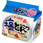 サンヨー食品 サッポロ一番 塩とんこつらーめん 485g（5袋）