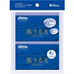 日本製紙クレシア クリネックス ティシュー ローション 肌うるる ポケット 24枚（12組）×4個
