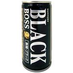 サントリーフーズ ボス 無糖ブラック 185g