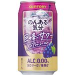 【ノンアルコール】サントリーのんある気分〈巨峰サワー ノンアルコール〉350ml缶