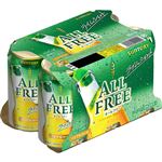 【ノンアルコール】【6缶パック】 サントリー オールフリーライムショット    350ml×6