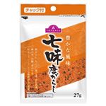 トップバリュベストプライス 豊かな風味 七味唐がらし チャック付 27g