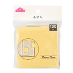 トップバリュ ふせん 100枚入 75mm×75mm