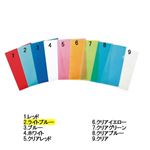 トップバリュ クリアホルダーA4（ライトブルー）