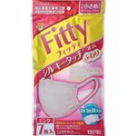 玉川衛材 フィッティ シルキータッチ 耳ゴムふわり やや小さめ（ピンク）7枚