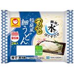 東洋水産 マルちゃん つるやか稲庭風細うどん 400g