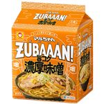 東洋水産 マルちゃん ZUBAAAN 旨コク濃厚味噌 3食入