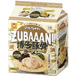 東洋水産 マルちゃん ZUBAAAN！ 博多豚骨ラーメン 121g×3食パック