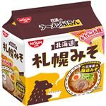 日清食品 ラーメン屋さん 札幌みそ 5食パック 440g