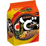 日清食品 ど・みそ監修 濃厚みそラーメン 3食パック 309g