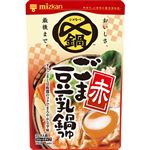 ミツカン 〆まで美味しいごま豆乳鍋つゆ（赤）ストレート 750g