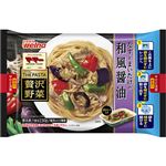 日清製粉ウェルナ THEPASTA贅沢野菜 なすとまいたけの和風醤油 1食入（230g）