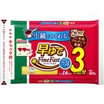 日清製粉ウェルナ マ・マー早ゆでスパゲティFineFast 2／3サイズ 1.6mmチャック付結束タイプ 400g