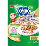 【ペット用】日本ペットフード コンボ キャット まぐろ味・かつお節・小魚添え 700g（140g×5袋）