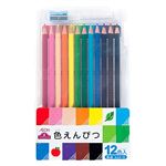 トップバリュ 色鉛筆 12色入