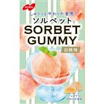 ノーベル ソルベットグミ白桃味 50g