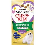【ペット用】ネスレ ピュリナ ペットケア モンプチ クリスピーキッス 総合栄養食 キャットニップ入り贅沢お魚＆チキン味 24g（3g×8袋）