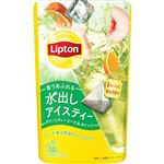 エカテラ・ジャパン リプトン 水出しアイスティー グリーンティー ピーチ＆オレンジ 34g（10袋）