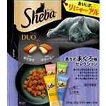 【ペット用】マース ジャパン リミテッド シーバ デュオ 成猫用 香りのまぐろ味セレクション 200g（20g×10袋）